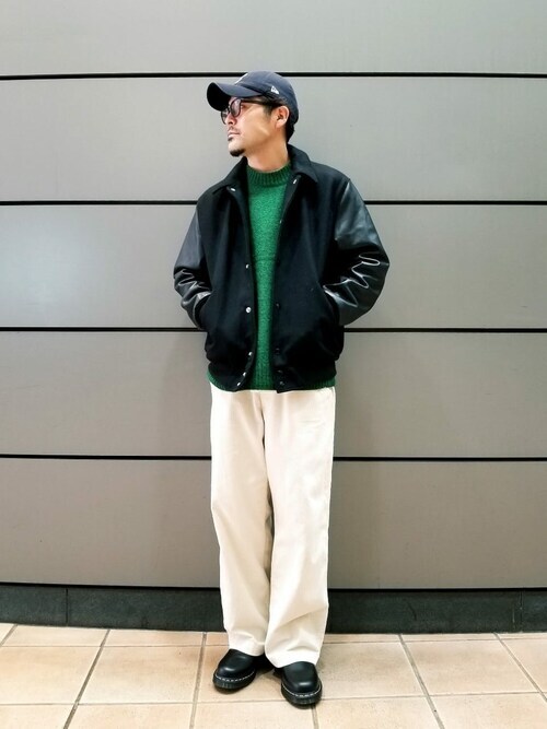 SKOOKUM / スクーカム】417別注 STADIUM JACKET / スタジャンを使った