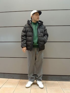 「417 EDIFICE（フォーワンセブンエディフィス）のアイテム（その他パンツ）」を使った、417 officialさん（メンズ・167cm）の冬コーディネート