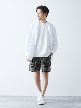 417 officialさん（メンズ・178cm）の春コーディネート