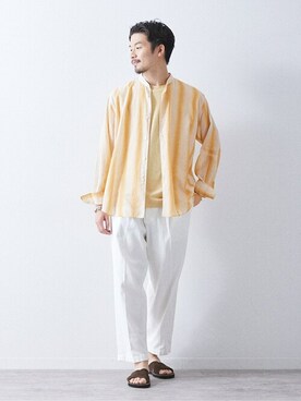 417 officialさん(メンズ・178cm)の春コーディネート