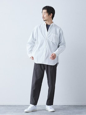 417 officialさん(メンズ・178cm)の春コーディネート