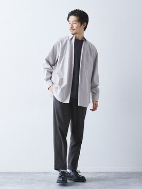 417 officialさん(メンズ・178cm)の春コーディネート