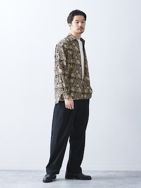 417 officialさん（メンズ・178cm）の春コーディネート