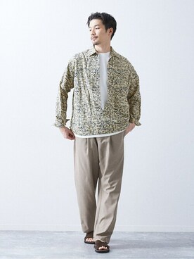 417 officialさん（メンズ・178cm）の春コーディネート