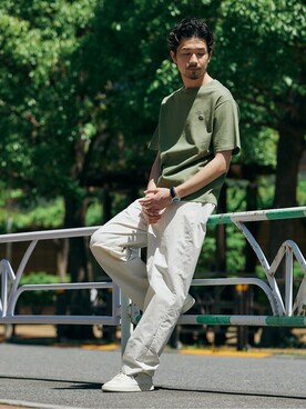 417 officialさん（メンズ・178cm）の春コーディネート