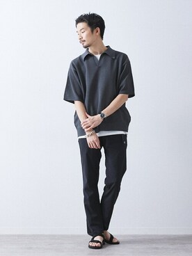 417 officialさん(メンズ・178cm)の春コーディネート