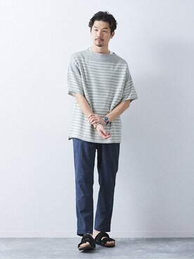 417 officialさん(メンズ・178cm)の春コーディネート