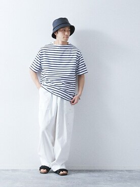 417 officialさん(メンズ・165cm)の春コーディネート