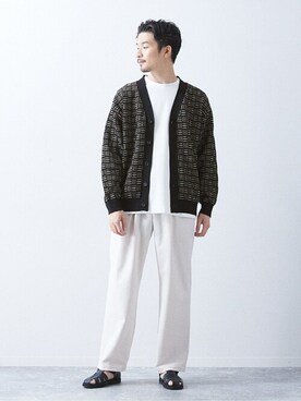 417 officialさん（メンズ・178cm）の春コーディネート