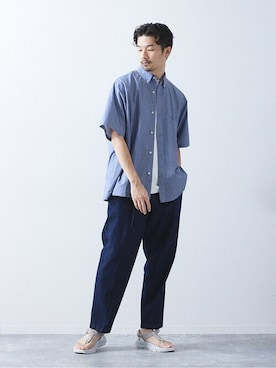 417 officialさん(メンズ・178cm)の春コーディネート