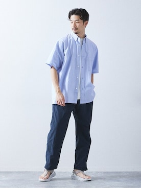 417 officialさん(メンズ・178cm)の春コーディネート