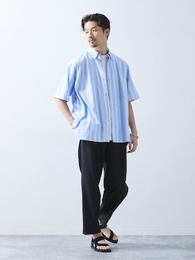 417 officialさん(メンズ・178cm)の春コーディネート