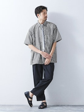 417 officialさん(メンズ・178cm)の春コーディネート