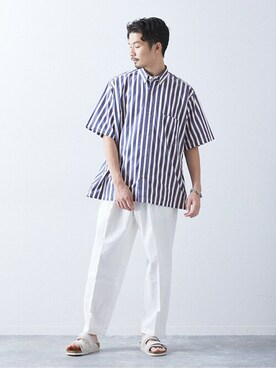 417 officialさん(メンズ・178cm)の春コーディネート
