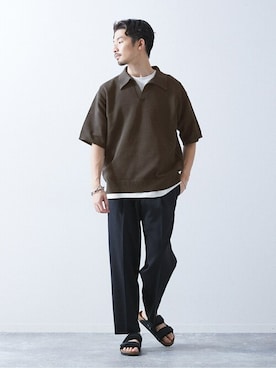 417 officialさん（メンズ・178cm）の夏コーディネート