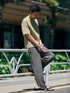 417 officialさん（メンズ・178cm）の夏コーディネート