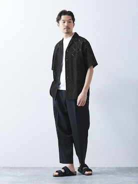 417 officialさん(メンズ・178cm)の夏コーディネート