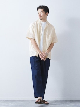 417 officialさん(メンズ・178cm)の夏コーディネート