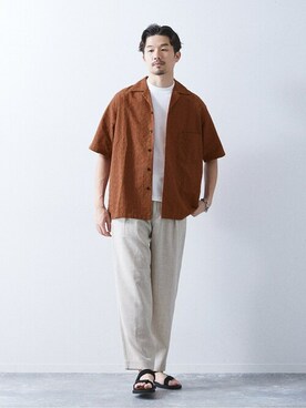 417 officialさん(メンズ・178cm)の夏コーディネート