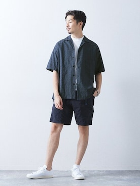 417 officialさん(メンズ・178cm)の夏コーディネート