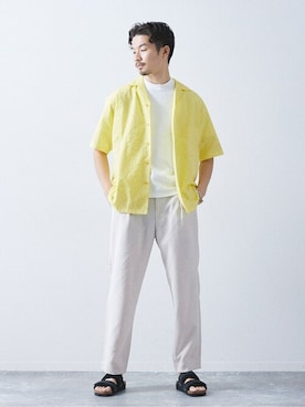 417 officialさん(メンズ・178cm)の夏コーディネート