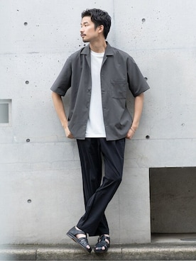 417 officialさん（メンズ・178cm）の夏コーディネート