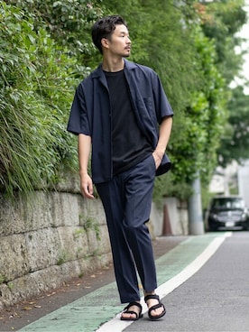 417 officialさん（メンズ・178cm）の夏コーディネート