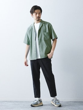417 officialさん（メンズ・178cm）の夏コーディネート