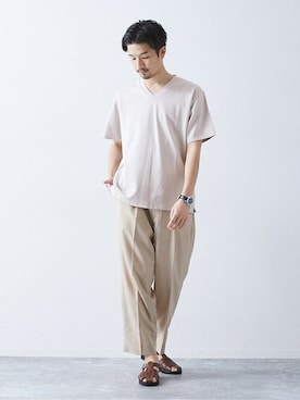 417 officialさん(メンズ・178cm)の夏コーディネート