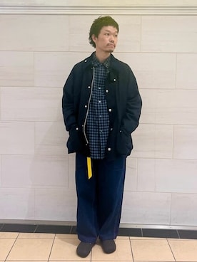 417 officialさん（メンズ・173cm）の秋コーディネート