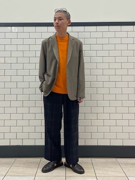 417 officialさん(メンズ・175cm)の秋コーディネート