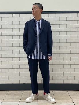 417 officialさん(メンズ・175cm)の秋コーディネート