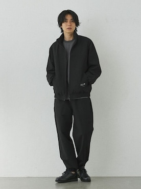 「417 EDIFICE（フォーワンセブンエディフィス）のアイテム（ナイロンジャケット）」を使った、417 officialさん（メンズ・180cm）の秋コーディネート