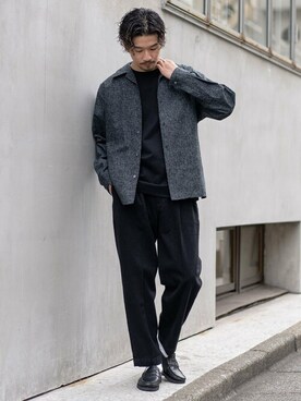 417 officialさん（メンズ・178cm）の冬コーディネート