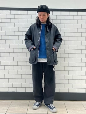 417 officialさん（メンズ・170cm）の冬コーディネート