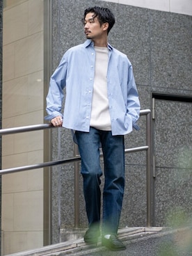 417 officialさん（メンズ・178cm）の冬コーディネート