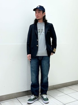 417 officialさん（メンズ・170cm）の冬コーディネート