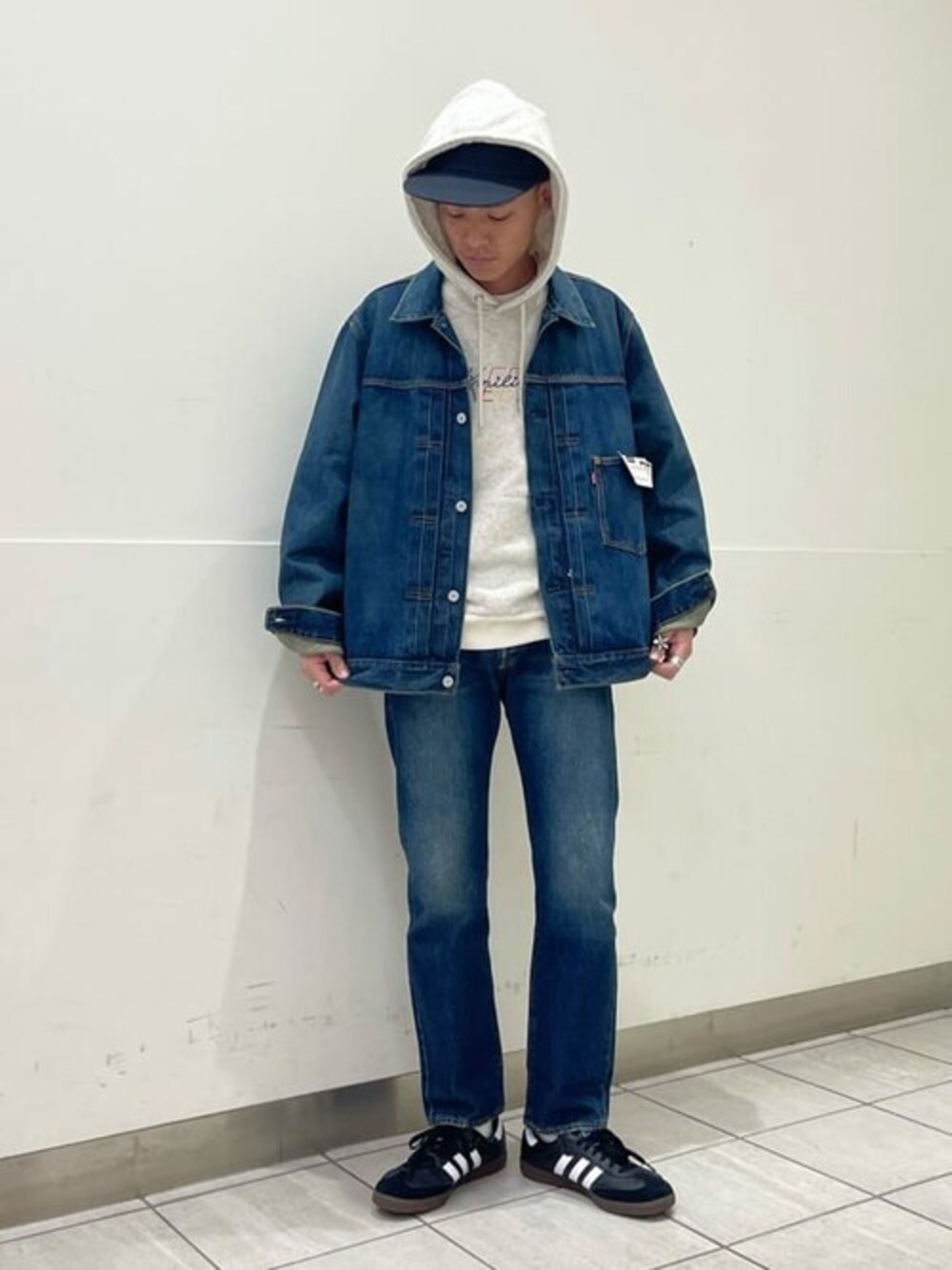 秋冬コーデ❤️ゆったりジャケット　デニム　お出かけ 楽天市場】デニムジャケット レディース 春秋冬 デニムアウター