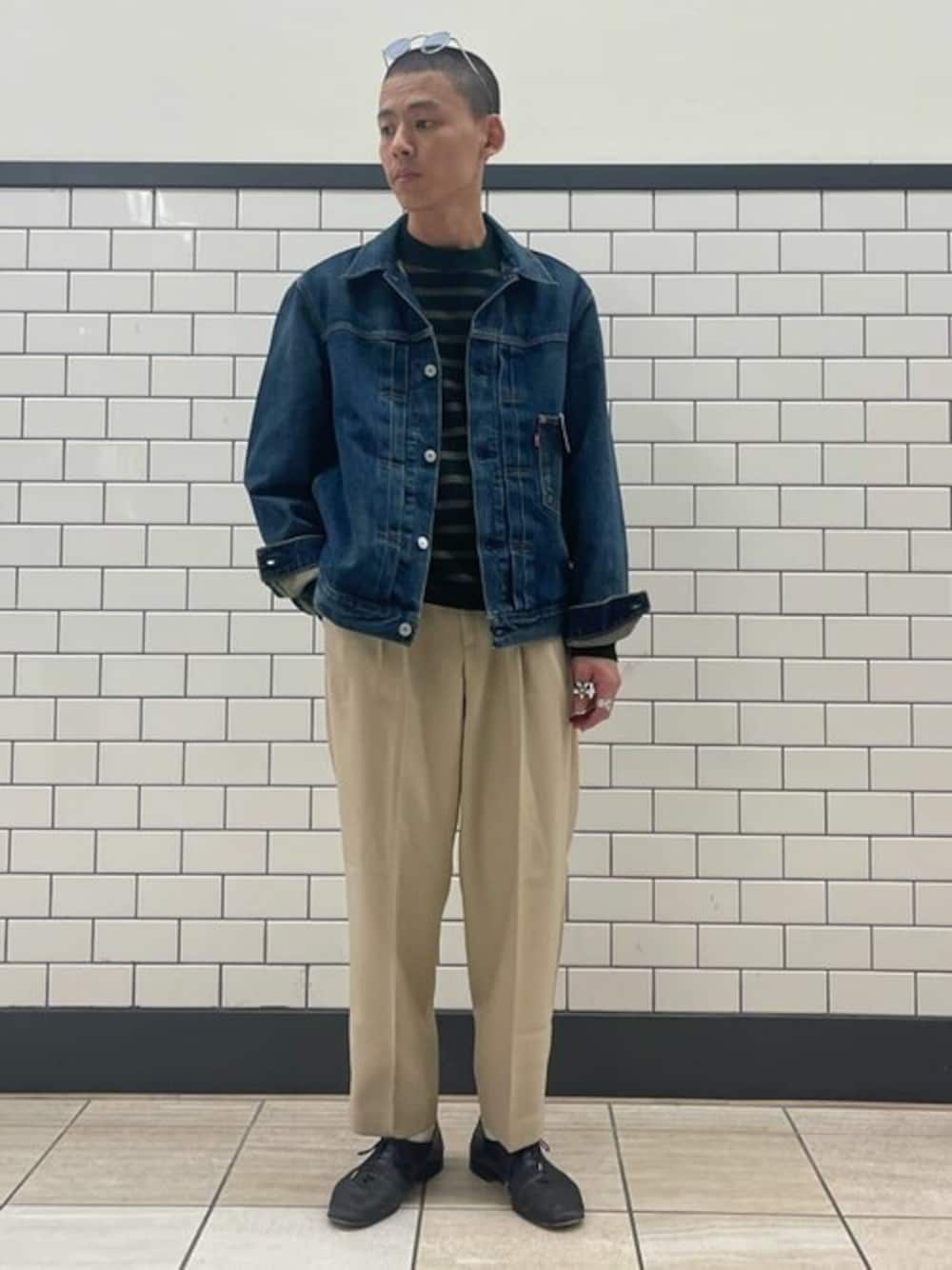 417 official(417 EC)｜Levi'sのデニムジャケットを使った