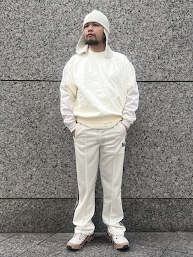 「RACAL（ラカル）のアイテム」を使った、417 officialさん（メンズ・172cm）の冬コーディネート