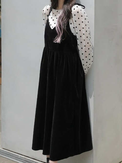 未使用❗️unoa ウノア　トップス　ベロアキャミソール 未使用❗️unoa ウノア トップス ベロアキャミソール 未使用