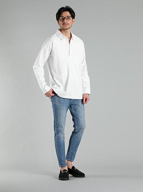 LANVIN en Bleu（ランバンオンブルー）の「7分袖 デニム