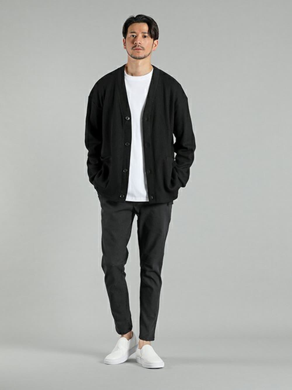 カーディガン/ボレロを使った「ランバンオンブルー」のメンズ人気