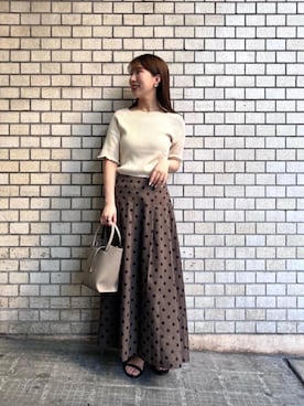 fukuさん（レディース・157cm）の春コーディネート