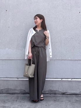 fukuさん（レディース・157cm）の夏コーディネート