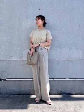 fukuさん（レディース・157cm）の夏コーディネート