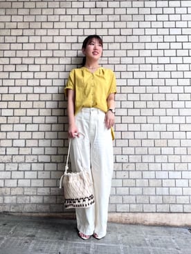 fukuさん（レディース・157cm）の夏コーディネート