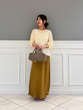 MARC&LONAイエロースカート マーク＆ロナ スカート yellow