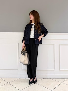 fukuさん（レディース・157cm）の春コーディネート