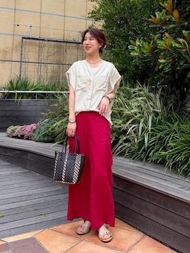 fukuさん(レディース・157cm)の夏コーディネート